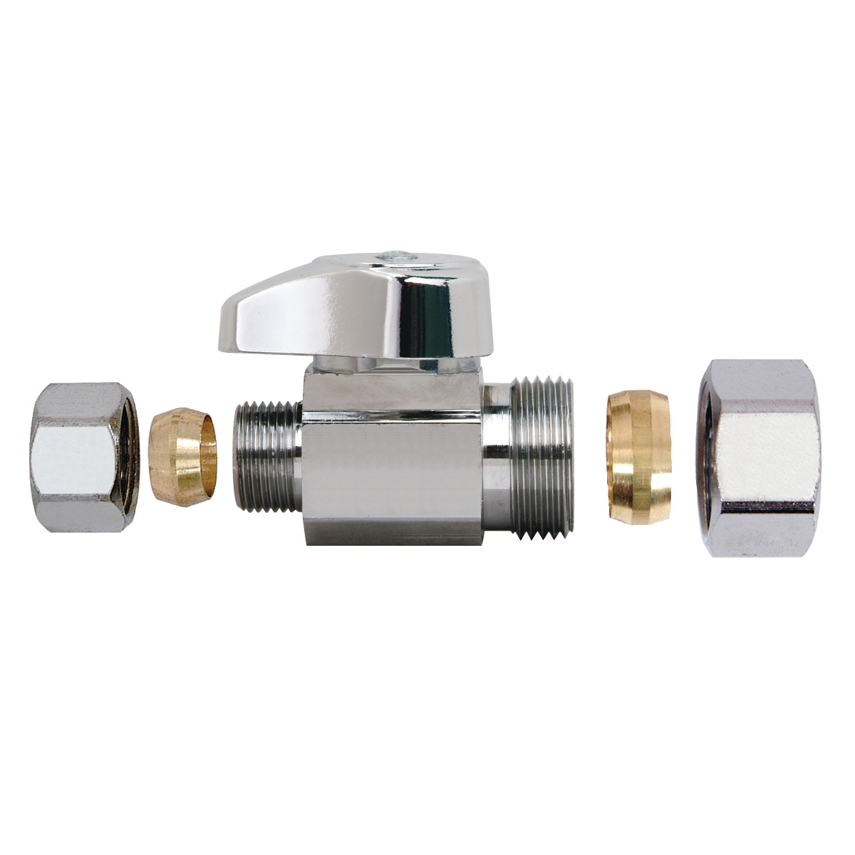 BrassCraft 1/2 In. Nominal Compression Inlet X 3/8 In. O.D. Compression - Foto 12